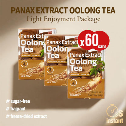 Panax Extract Oolong Energy & Strength Tea — Boost Your Vitality