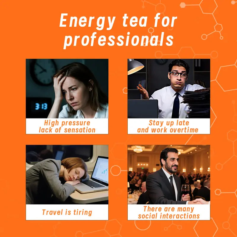 Panax Extract Oolong Energy & Strength Tea — Boost Your Vitality