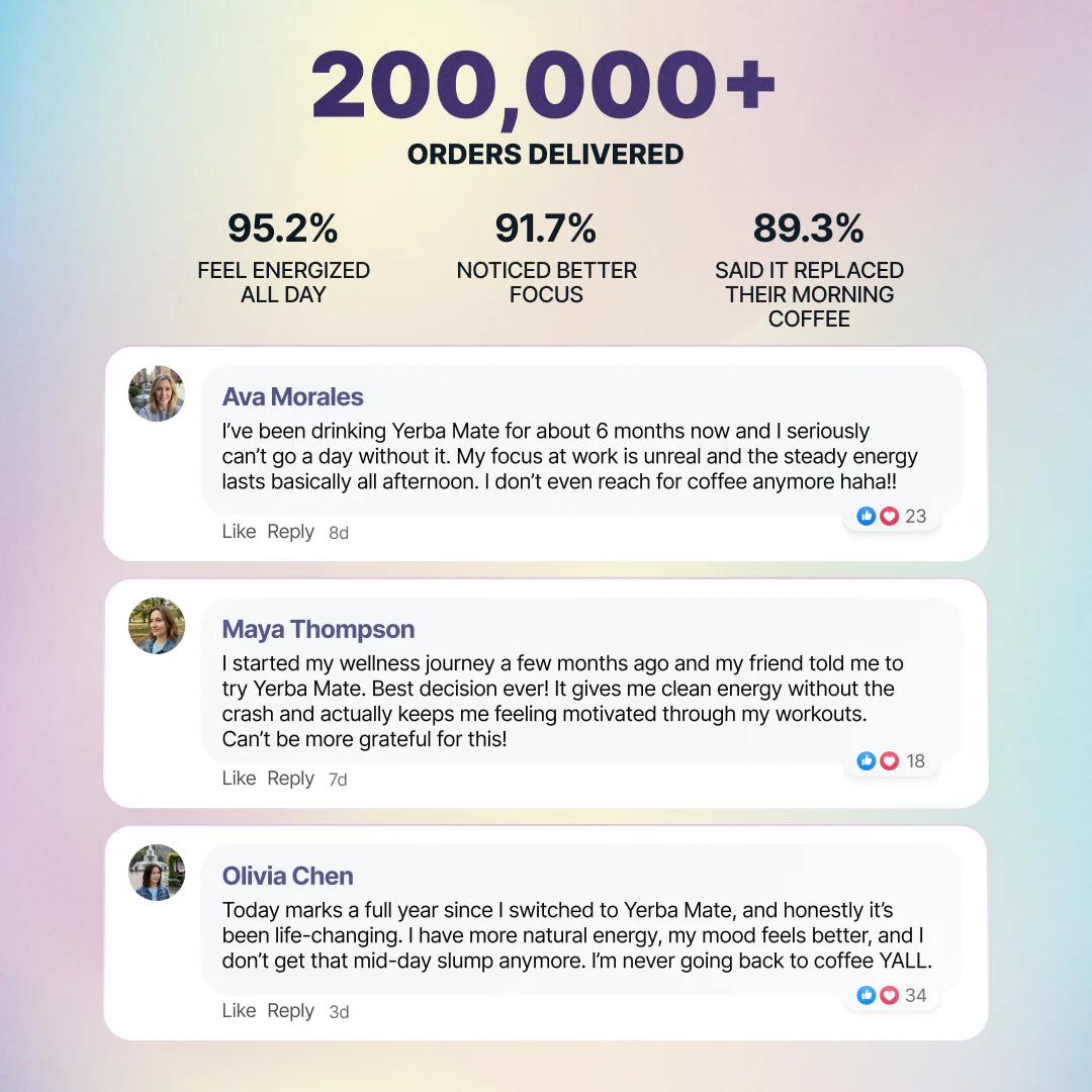 🌿Flatter Belly in Under 3 Weeks?!  - Yerba Mate Tea Mix