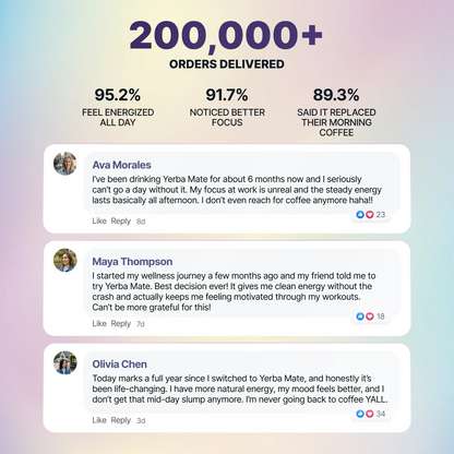 🌿Flatter Belly in Under 3 Weeks?!  - Yerba Mate Tea Mix